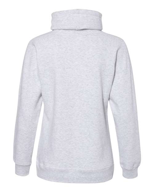 J. America Women’s Relay Cowl Neck Sweatshirt 8653