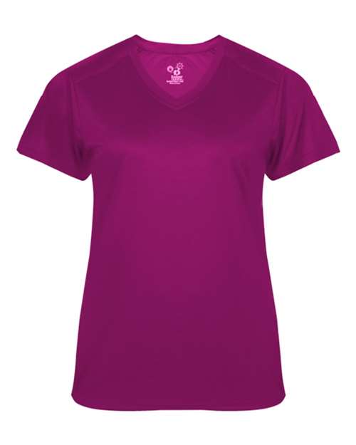 Badger Women's  Ultimate SoftLock™ V-Neck T-Shirt 4062