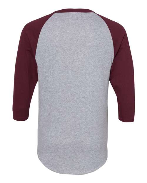 Augusta Sportswear Unisex Three-Quarter Raglan Sleeve Baseball Jersey T-Shirt 4420