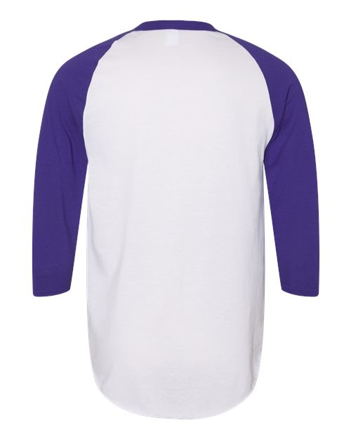 Augusta Sportswear Unisex Three-Quarter Raglan Sleeve Baseball Jersey T-Shirt 4420