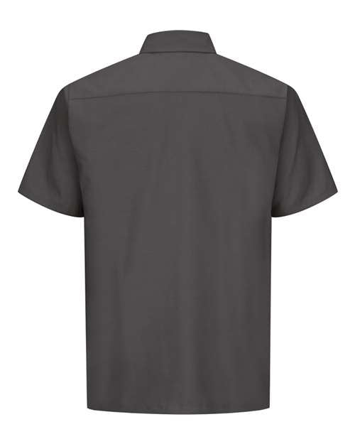 Red Kap Men's Tall Ripstop Short Sleeve Work Shirt SY60T