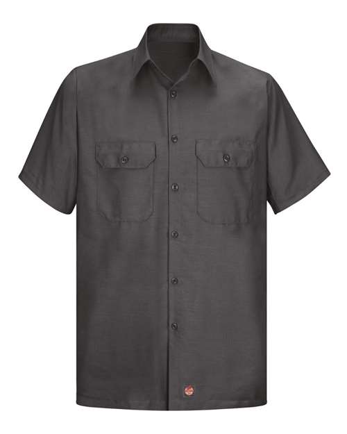 Red Kap Men's Tall Ripstop Short Sleeve Work Shirt SY60T