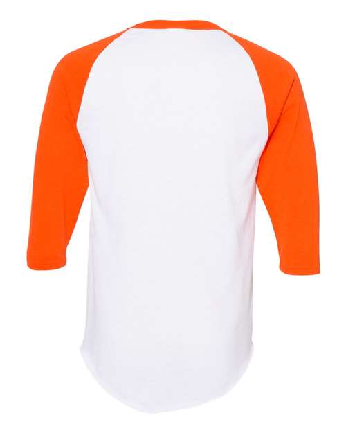 Augusta Sportswear Unisex Three-Quarter Raglan Sleeve Baseball Jersey T-Shirt 4420