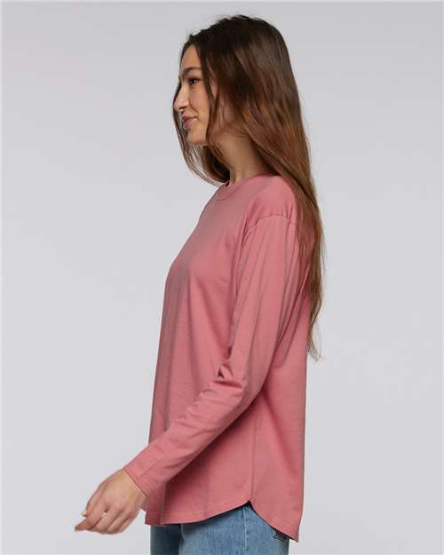 LAT Women's Fine Jersey Long Sleeve Tee 3508