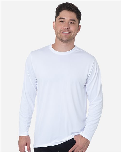 Bayside Unisex USA-Made Performance Long Sleeve T-Shirt 5360