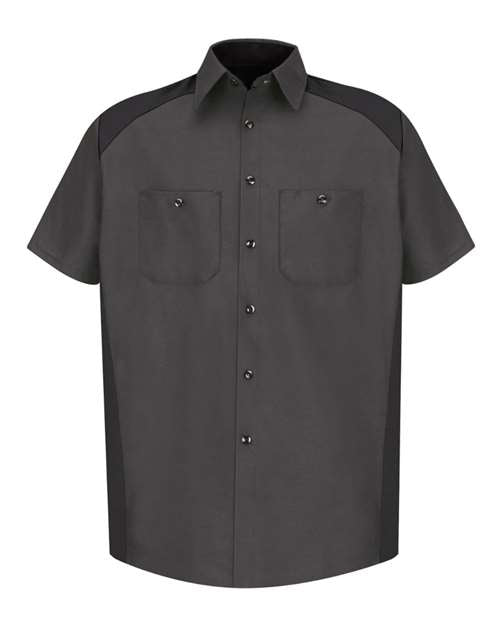 Red Kap Men's Short Sleeve Motorsports Shirt SP28