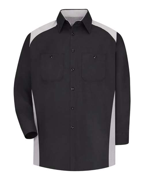 Red Kap Men's Tall Motorsports Shirt SP18T