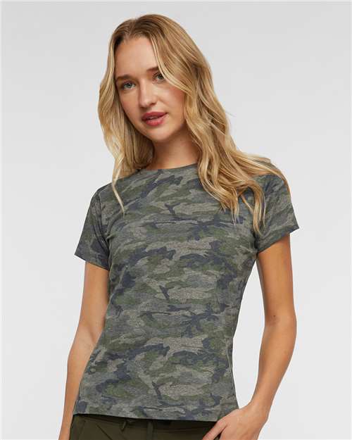 LAT Women's Fine Jersey Tee 3516