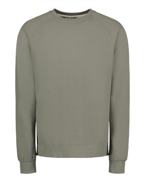 MV Sport Unisex Vintage Fleece Raglan Crewneck Sweatshirt 17116