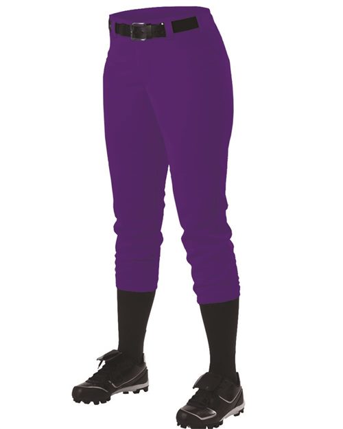 Alleson Athletic Girls' Fastpitch Softball Pants with Belt Loops 605PBWY