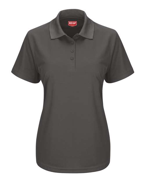 Red Kap Women's Performance Knit Pocketless Core Polo SK97