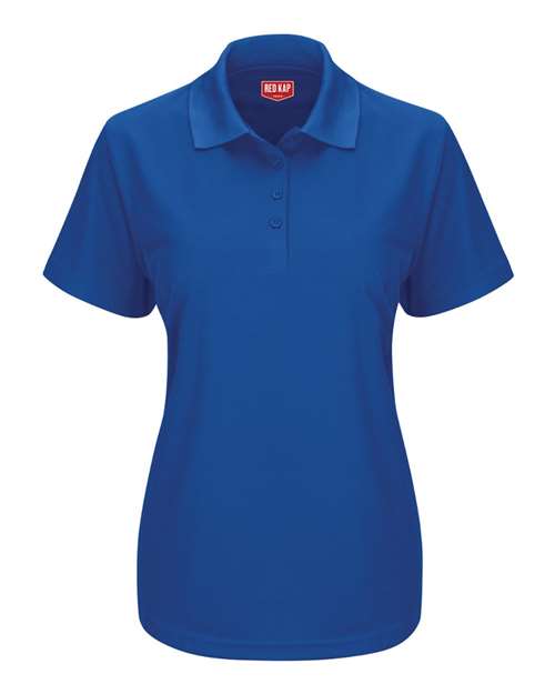 Red Kap Women's Performance Knit Pocketless Core Polo SK97