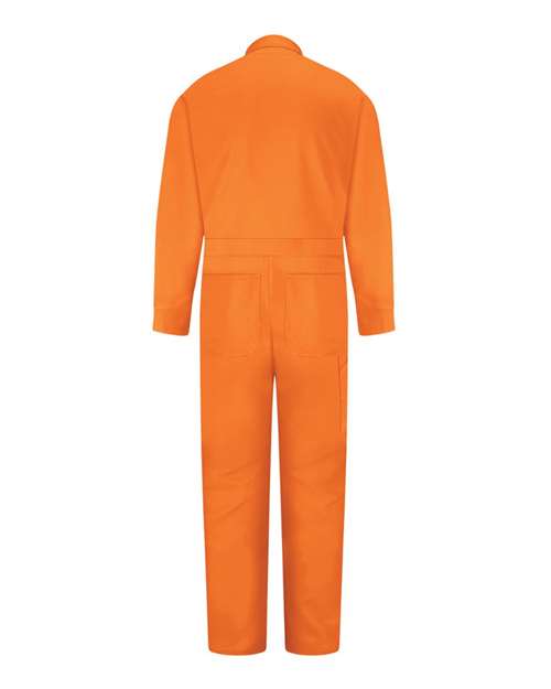 Red Kap Men's Snap-Front Cotton Coverall CC14