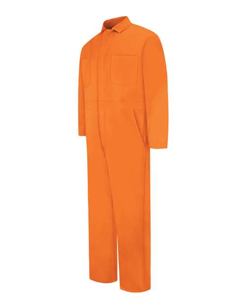 Red Kap Men's Snap-Front Cotton Coverall CC14