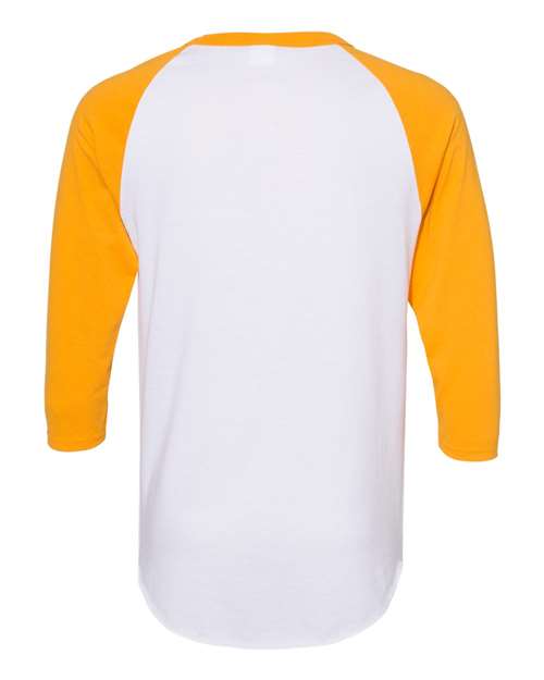 Augusta Sportswear Unisex Three-Quarter Raglan Sleeve Baseball Jersey T-Shirt 4420