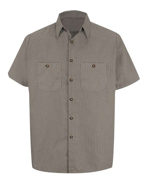 Red Kap Men's Tall Premium Short Sleeve Work Shirt SP20T