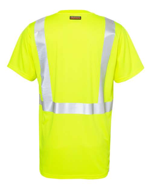 Kishigo Unisex Black Bottom Class 2 T-Shirt 9162