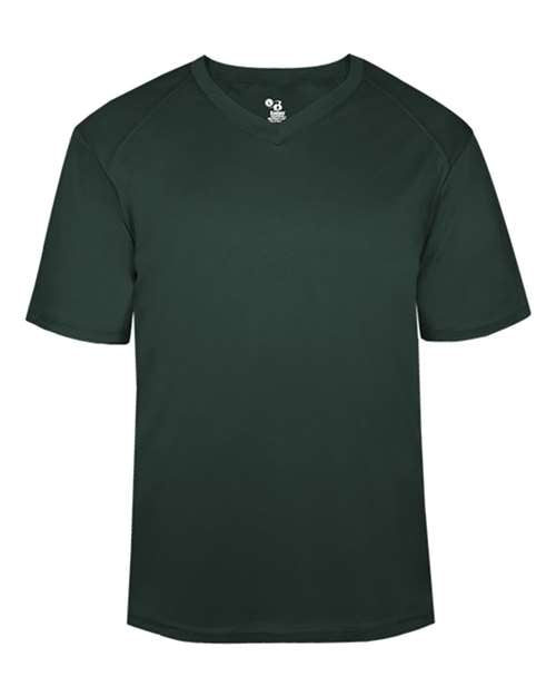 Badger Men's B-Core V-Neck T-Shirt 4124