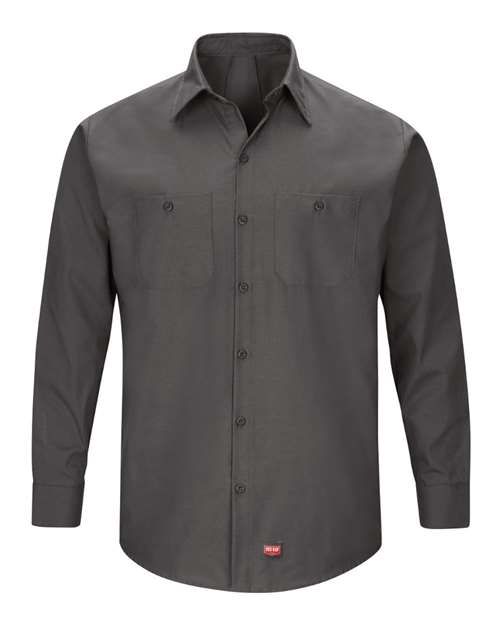 Red Kap Men's Mimix™ Long Sleeve Work Shirt SX10