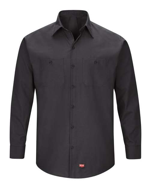 Red Kap Men's Tall Mimix™ Long Sleeve Work Shirt SX10T
