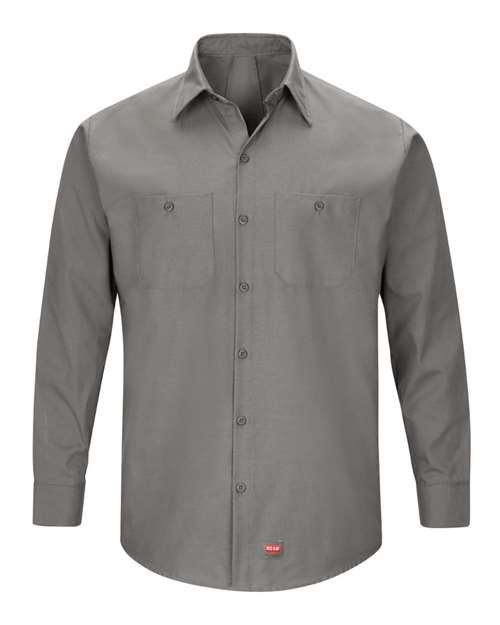 Red Kap Men's Tall Mimix™ Long Sleeve Work Shirt SX10T