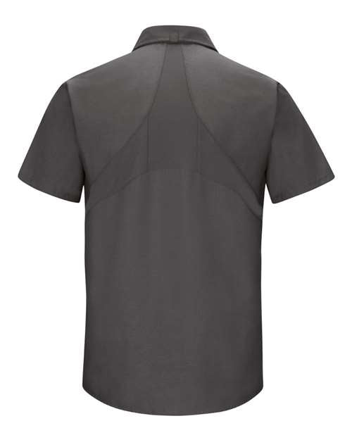 Red Kap Men's Tall Mimix™ Short Sleeve Work Shirt SX20T