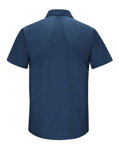 Red Kap Men's Tall Mimix™ Short Sleeve Work Shirt SX20T