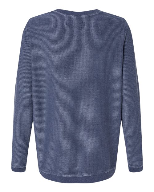Boxercraft Unisex Corded Crewneck Sweatshirt D02