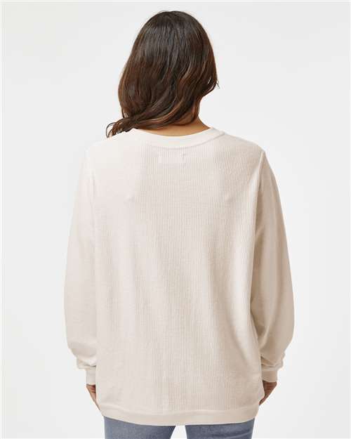 Boxercraft Unisex Corded Crewneck Sweatshirt D02
