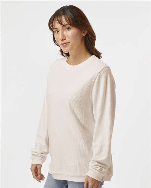 Boxercraft Unisex Corded Crewneck Sweatshirt D02