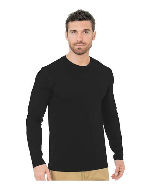 Bayside Unisex Fine Jersey Long Sleeve T-Shirt 9550