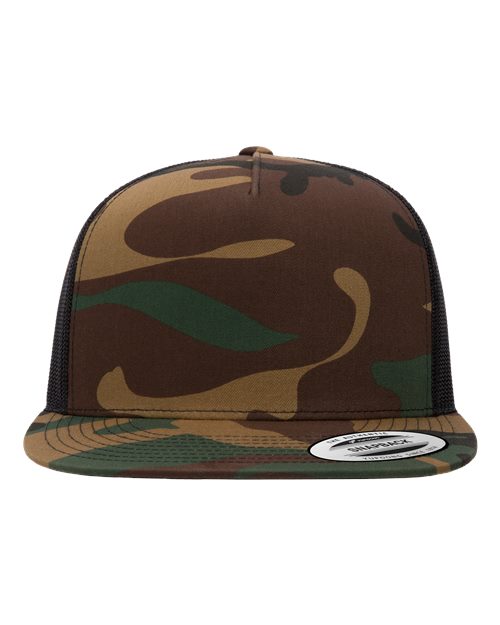 YP Classics Classic Five-Panel Trucker Cap 6006