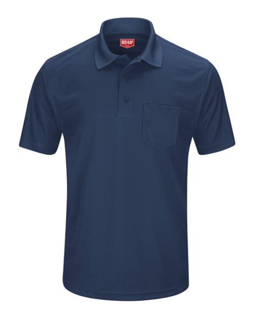 Red Kap Men's Performance Knit Pocket Polo SK98