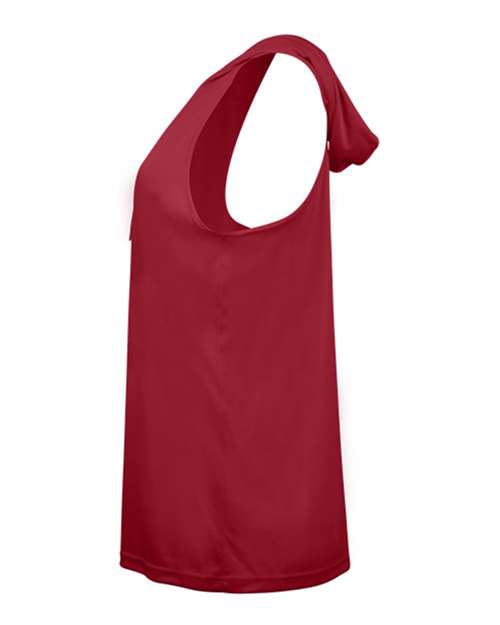 Badger Women's B-Core Racerback Hooded Tank Top 4111