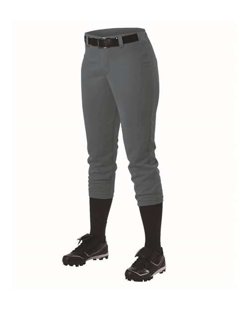 Alleson Athletic Women's Fastpitch Softball Pants with Belt Loops 605PBW
