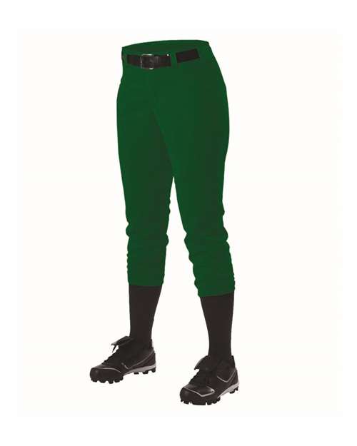 Alleson Athletic Women's Fastpitch Softball Pants with Belt Loops 605PBW