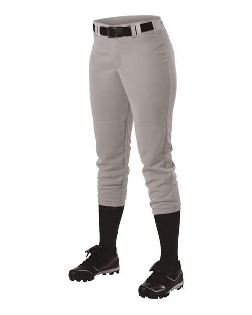 Alleson Athletic Women's Fastpitch Softball Pants with Belt Loops 605PBW