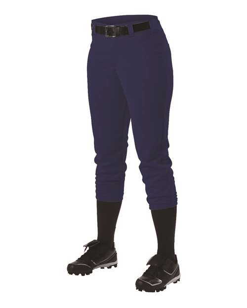 Alleson Athletic Women's Fastpitch Softball Pants with Belt Loops 605PBW