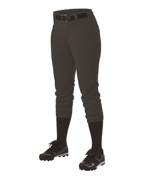 Alleson Athletic Girls' Fastpitch Softball Pants with Belt Loops 605PBWY