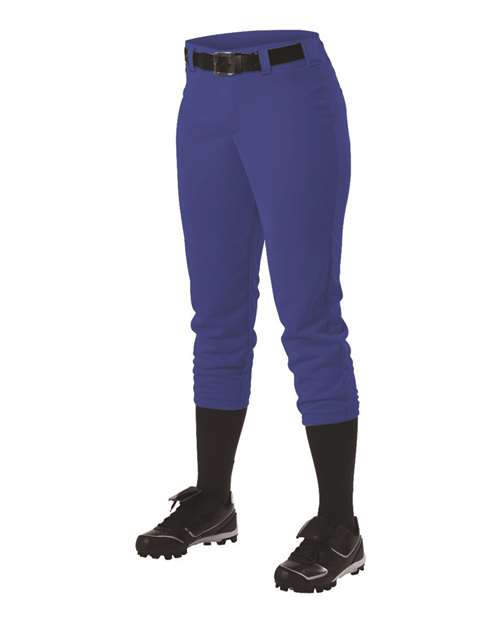 Alleson Athletic Girls' Fastpitch Softball Pants with Belt Loops 605PBWY