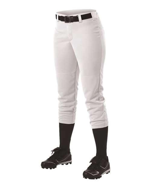 Alleson Athletic Girls' Fastpitch Softball Pants with Belt Loops 605PBWY
