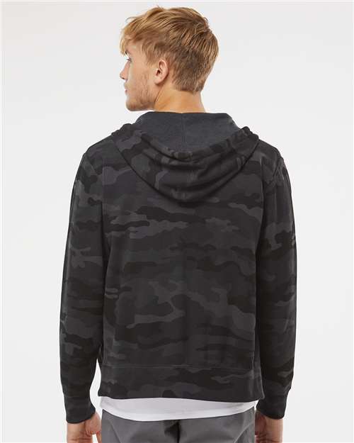 Independent Trading Co. Unisex Lightweight Full-Zip Hooded Sweatshirt AFX90UNZ