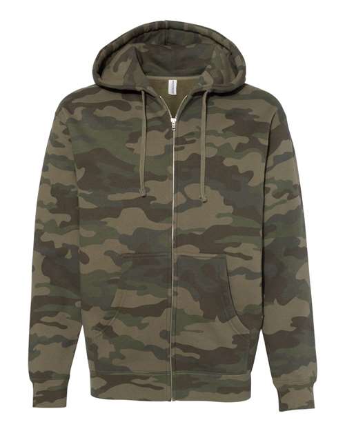Independent Trading Co. Unisex Heavyweight Full-Zip Hooded Sweatshirt IND4000Z