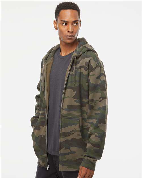 Independent Trading Co. Unisex Heavyweight Full-Zip Hooded Sweatshirt IND4000Z