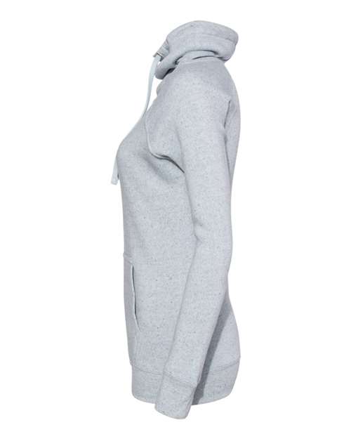 MV Sport Women’s Space-Dyed Cowl Neck Sweatshirt W20155