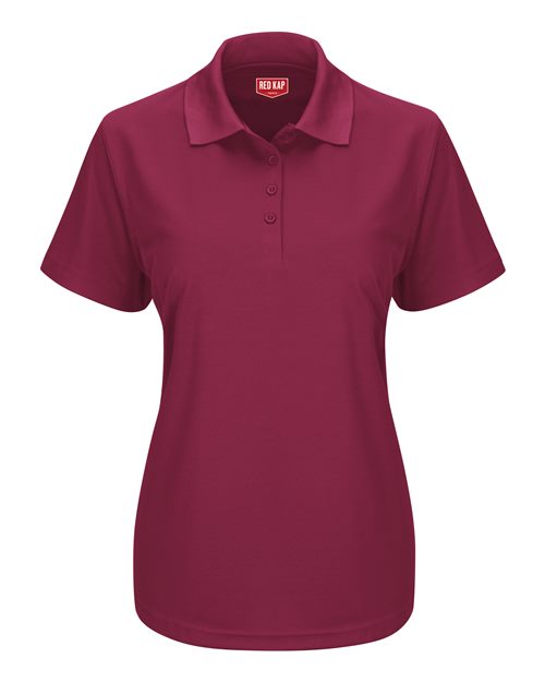 Red Kap Women's Performance Knit Pocketless Core Polo SK97