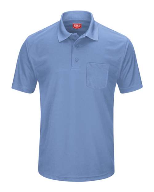 Red Kap Men's Performance Knit Pocket Polo SK98