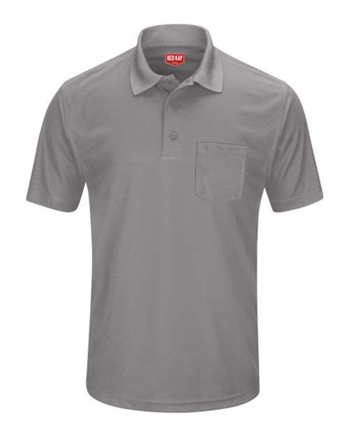 Red Kap Men's Performance Knit Pocket Polo SK98