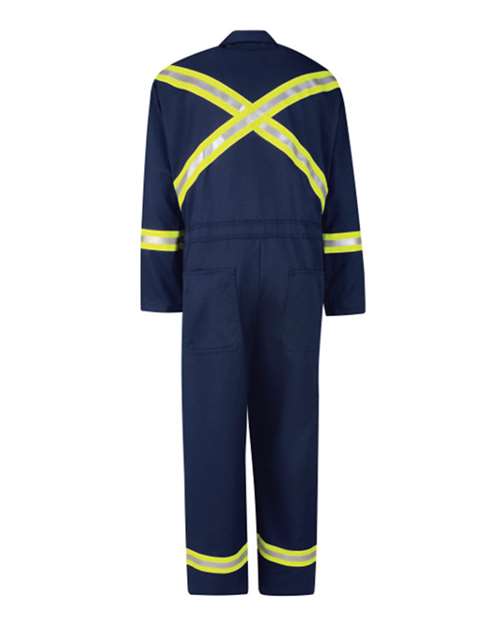 Bulwark Men's Classic Coverall with Reflective Trim - EXCEL FR CECT