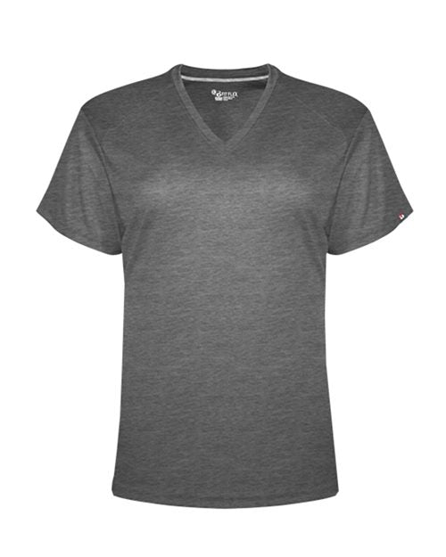 Badger Women's FitFlex Performance V-Neck T-Shirt 1002